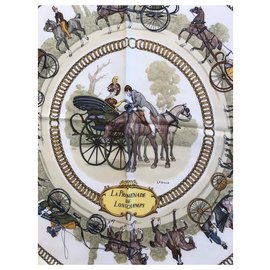 Hermès-The Longchamps Promenade-Yellow